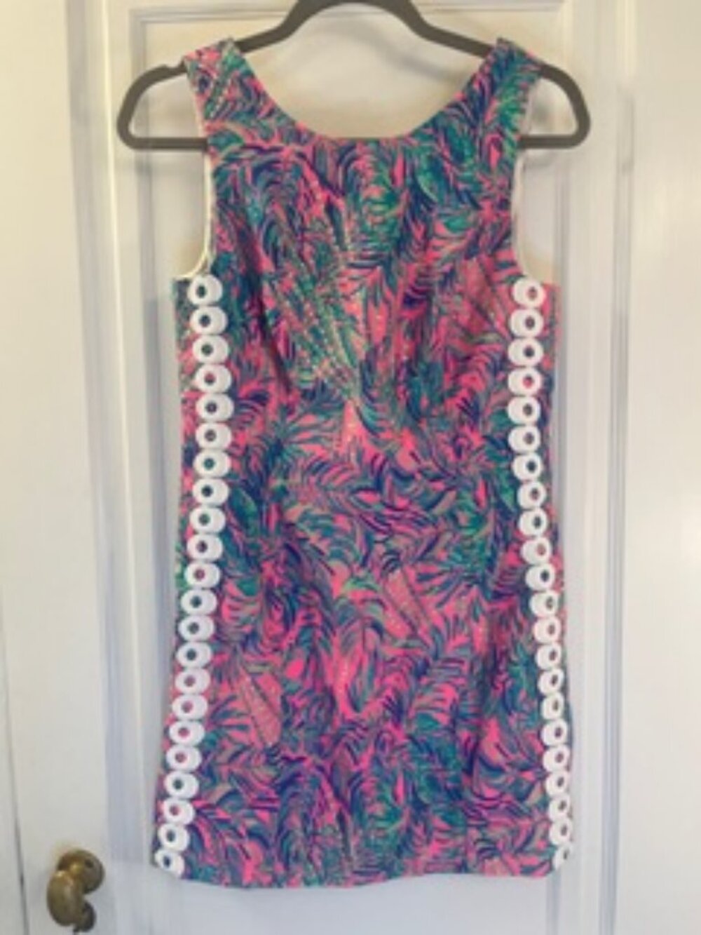 Lilly Pulitzer Mila Shift Dress Pink Sunset Size 2 NWT